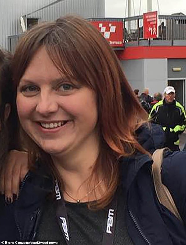 Couzens' wife Olena (pictured) previously confessed she couldn't understand why her husband carried out the brutal attack