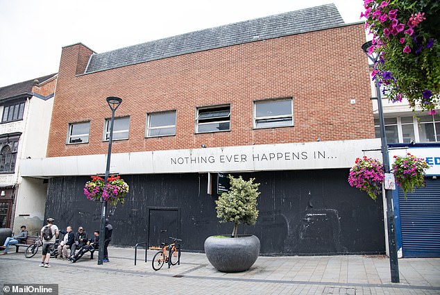 The once-bustling street has seen a spate of shops close their doors, giving the city centre a rundown appearance