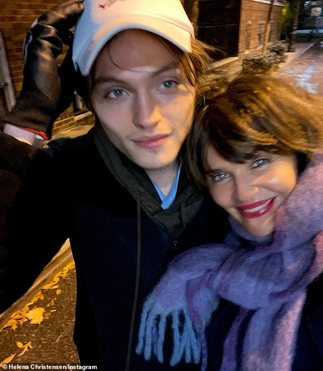 During the arraignment, the 25-year-old nepo baby of nineties supermodel Helena Christensen (R, pictured May 11) pleaded not guilty to five misdemeanor charges - third-degree assault, criminal obstruction of breathing, reckless physical injury, aggravated harassment, and second-degree harassment