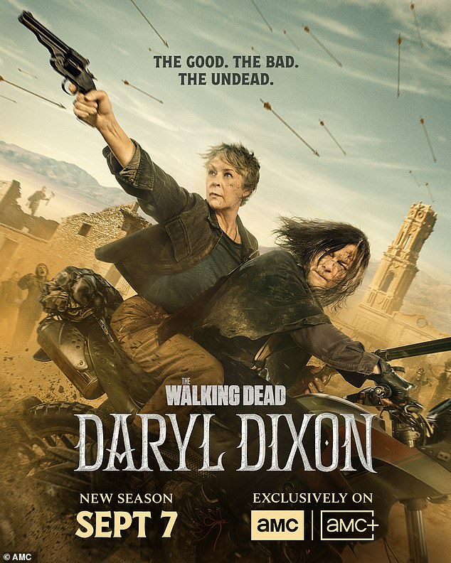 Norman executive produced and reprised his role as the titular crossbow-wielding tracker in the seven-episode third season of The Walking Dead: Daryl Dixon, which premieres September 7 on AMC