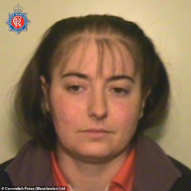 Claire Gilbert (pictured), who stole thousands of pounds, has now been jailed for three years after admitting stalking and fraud