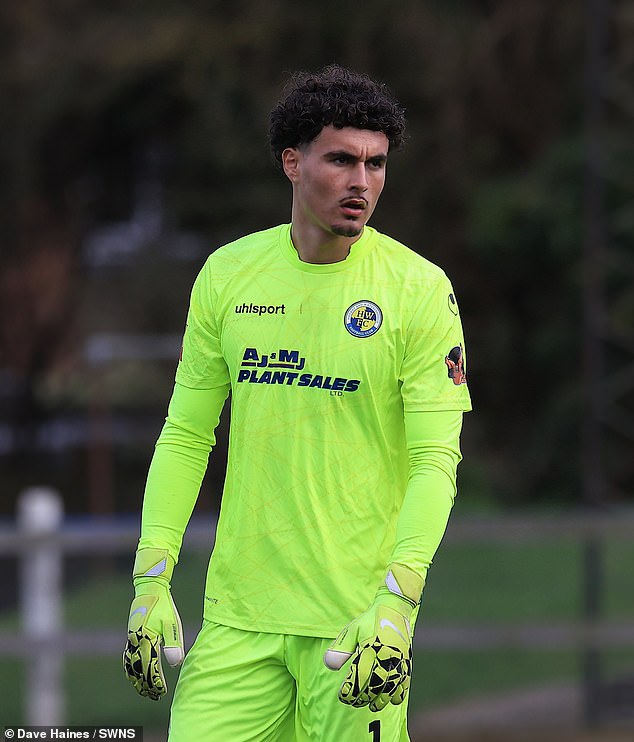 Lorenz, 18, signed his first professional contract for Brighton this summer having joined the Seagulls at the age of 13
