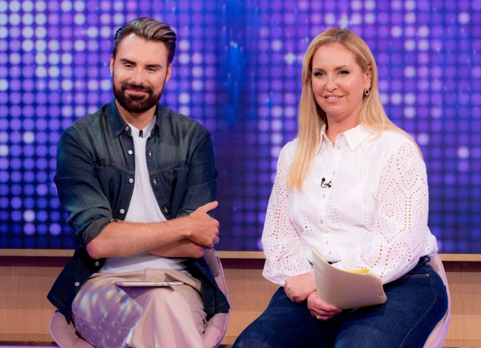 Rylan Clark and Josie Gibson on This Morning.
