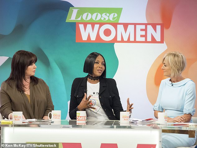 Supermodel Naomi Campbell was on the ITV show in May 2017 alongside panellists Coleen Nolan and Jane Moore