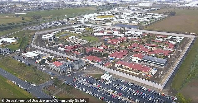 Patterson is an inmate at Melbourne's only all-female maximum security prison, at Ravenhall, 20km west of the city
