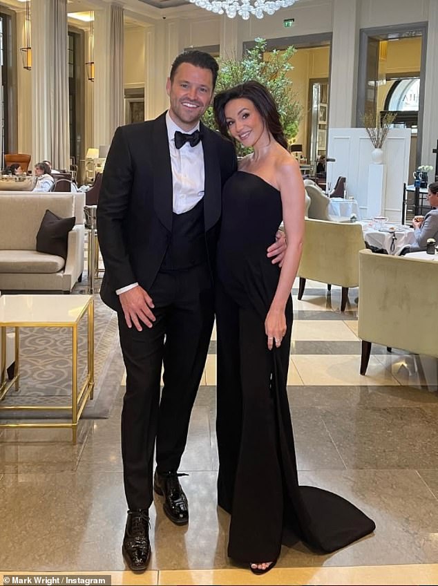 Millie even revealed the family have treated to her nights at the iconic Essex spot Sheesh, 'plenty of times' (Mark pictured with his wife Michelle Keegan)