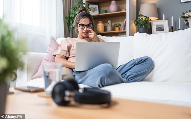 Gen Z workers say working from home has led them to miss out on key bonding opportunities such as post-shift drinks and social interaction (Stock Image)