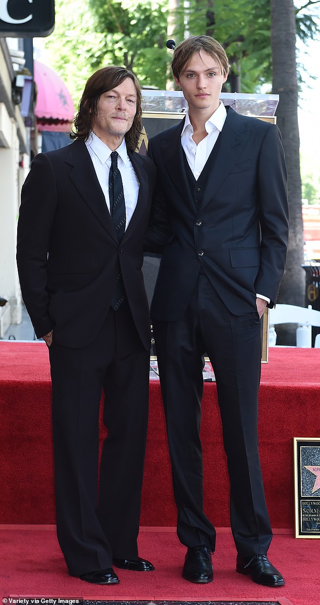 Norman and Mingus pictured in September 2022