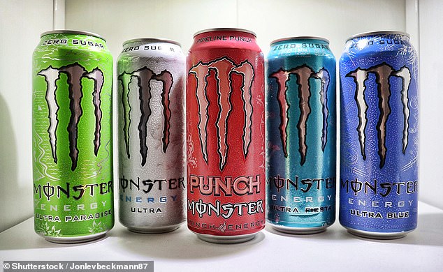 A 500ml can of Monster Energy has around 4mg of vitamin B6. Just three cans per day could push intake above the official ¿safe¿ limit