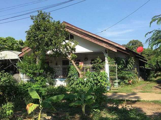 A member of the same gang in Ubon was able to steal the couple's £270,000 family home and three plots of land they also owned by claiming Martin and Sudarat had signed over power of attorney to him - leaving them homeless