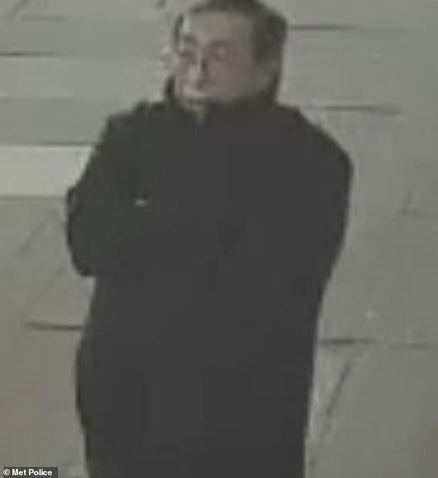 CCTV pictures show pensioner Fredi Rivero before he was fatally attacked at around 11.35pm on February 27