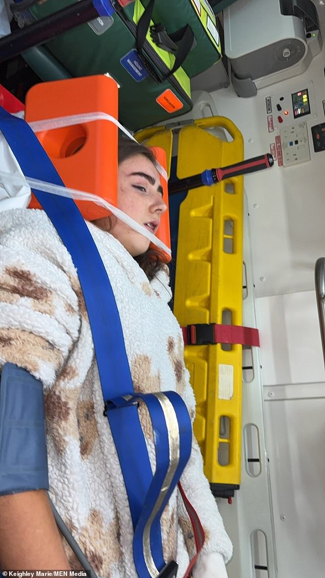 LANCASHIRE: Olivia Allan, 13, was left with serious injuries after being allegedly 'kicked like a football' by a gang of girls in Morecambe, Lancashire