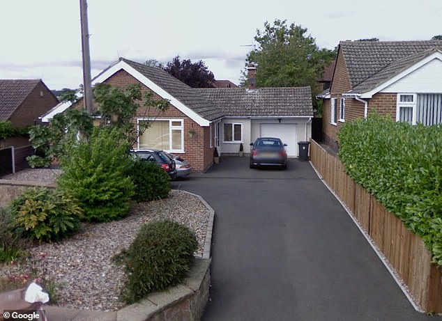 The bungalow, pictured in September 2008, last sold for £250,000 in 2007 and is now on the market for £650,000. The neighbours are happy with its new appearance