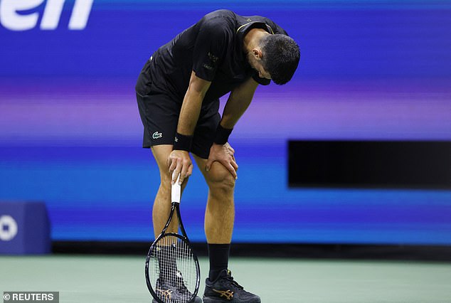 The 38-year-old admitted he had been struggling to recover after long points during the match