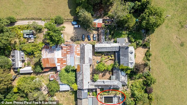 The house comes with its own swimming pool and could be purchased for use as a holiday let