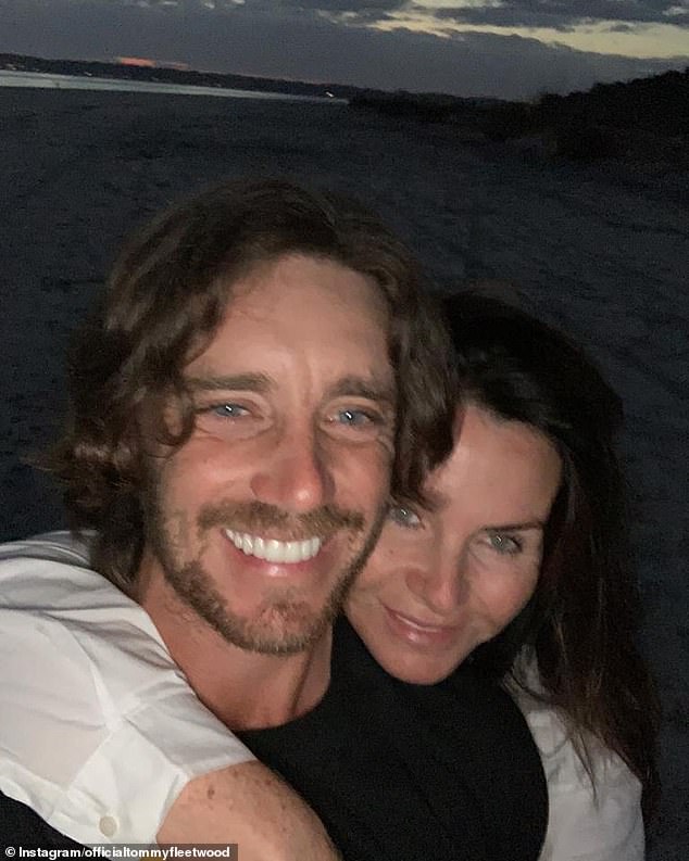Fleetwood, 34, is 23 years younger than his wife, 57, and they have a son together called Frankie