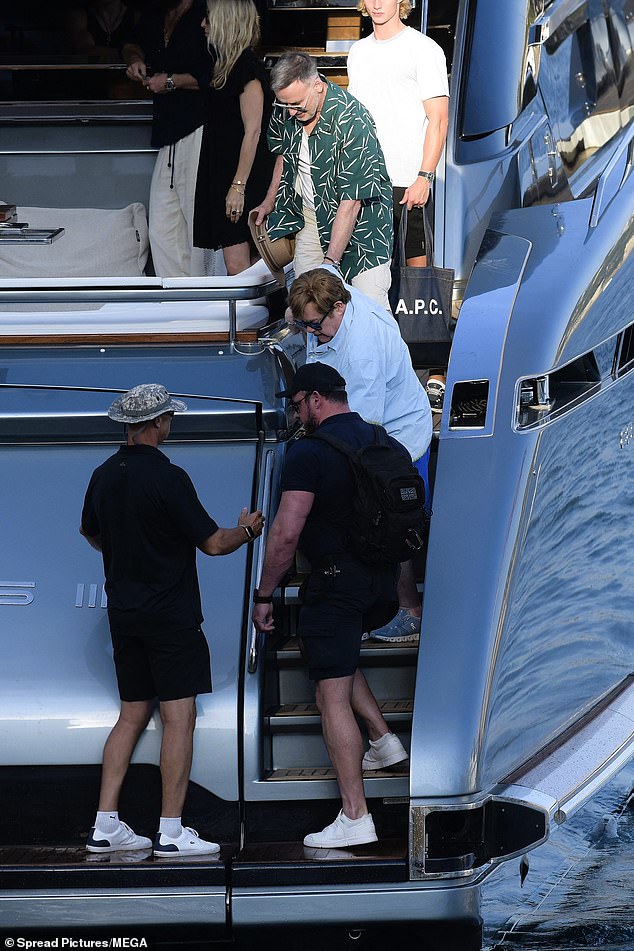 While Elton has been enjoying some well-deserved downtime on his yacht, the music legend recently poured cold water on rumours he's planning a flashy ABBA-style hologram concert
