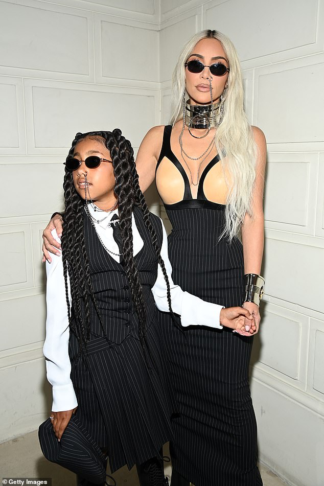 Kim and North pictured 2023