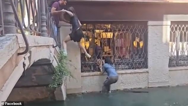 The incident occurred along a very narrow stretch of water that gives little space to move