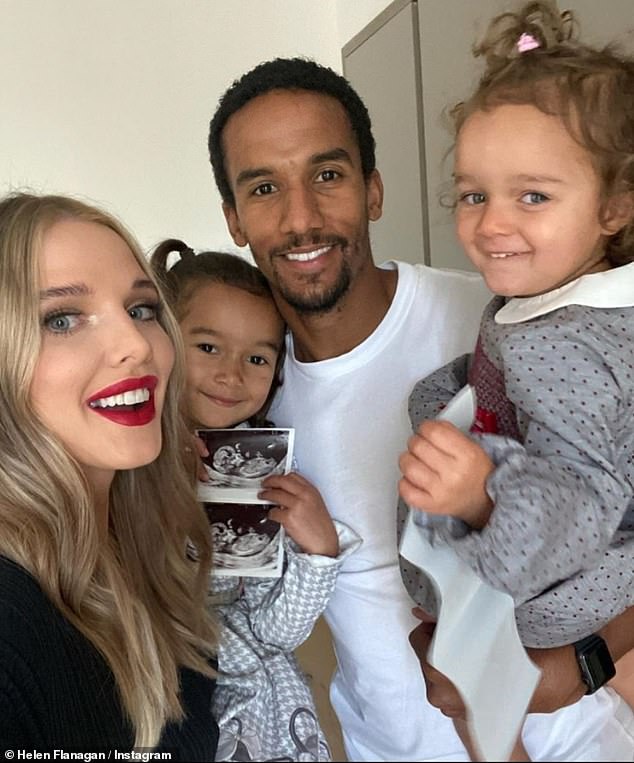 She shares Matilda, nine, Delilah, six, and Charlie, three, with the footballer, with whom she co-parents in an arrangement that sees Scott spend part of the holidays with the kids - something Helen insisted she 'hates'