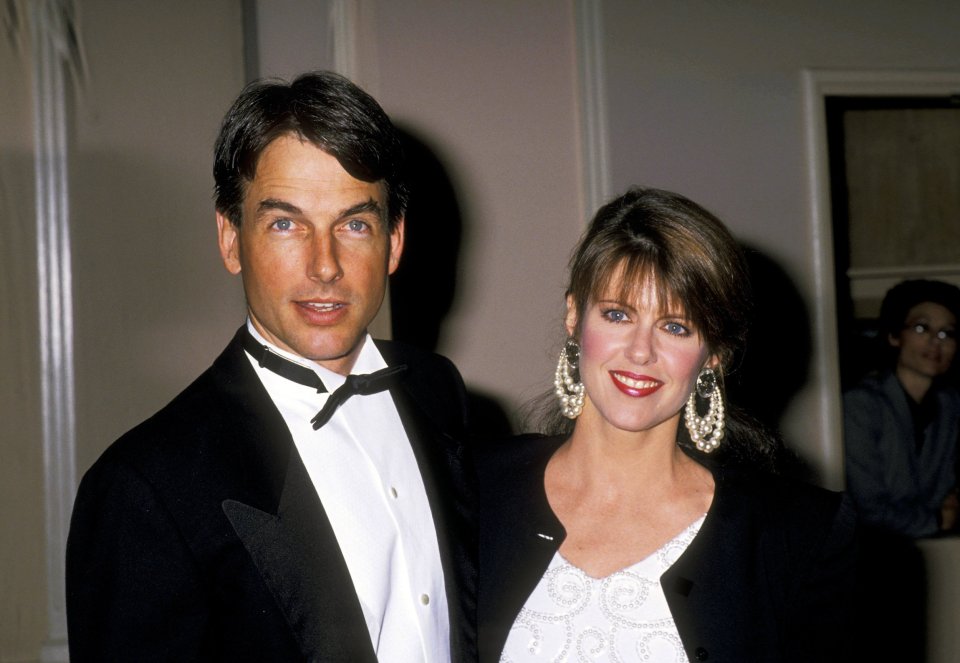 Photo of Mark Harmon and Pam Dawber.