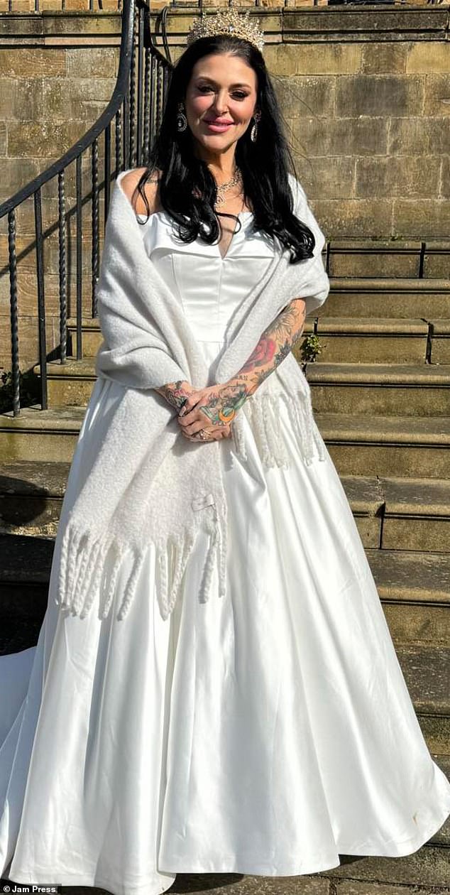 The 42-year-old lost a staggering nine stone for her own wedding day, using the weight loss drug Mounjaro
