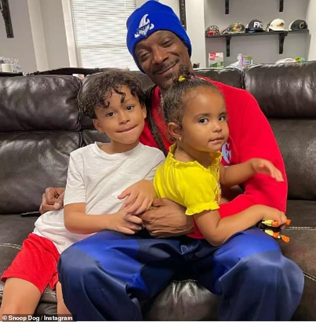 Snoop is the grandfather of eight grandchildren