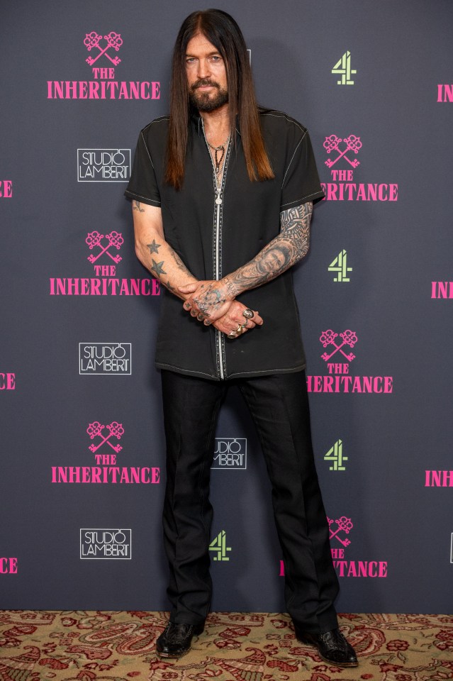 Billy Ray Cyrus at the photocall for Channel 4's "The Inheritance."