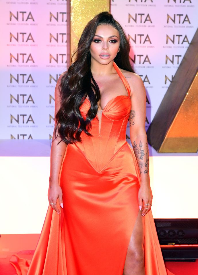 Jesy Nelson at the National Television Awards.