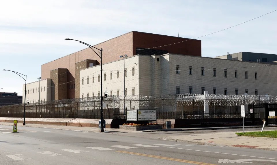Cook County Department of Corrections health services building.