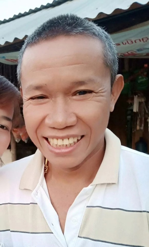 Portrait of Jaran Promtoo, a 60-year-old grandfather who was killed by an elephant.