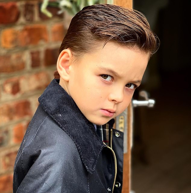 Adam's son Teddy joined Scarlett in nabbing a role on the BBC hit, playing his dad's on-screen son