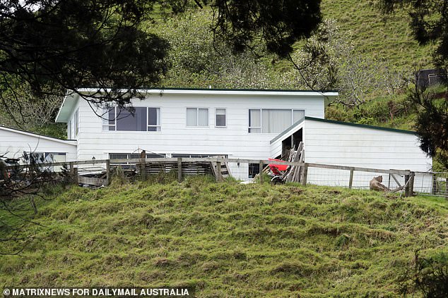 Before the disappearance, much of the family's time was spent on the Phillips family farm (pictured) at Marokopa, a tiny settlement on the west coast of New Zealand's North Island