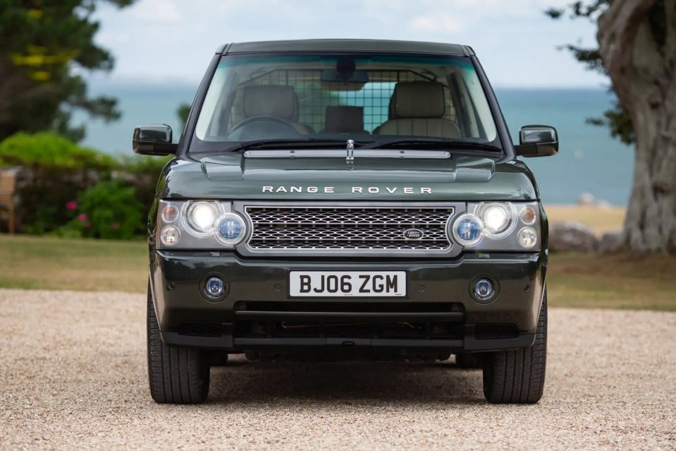 Queen Elizabeth II's Range Rover at the 2007 Royal Windsor Horse Show.