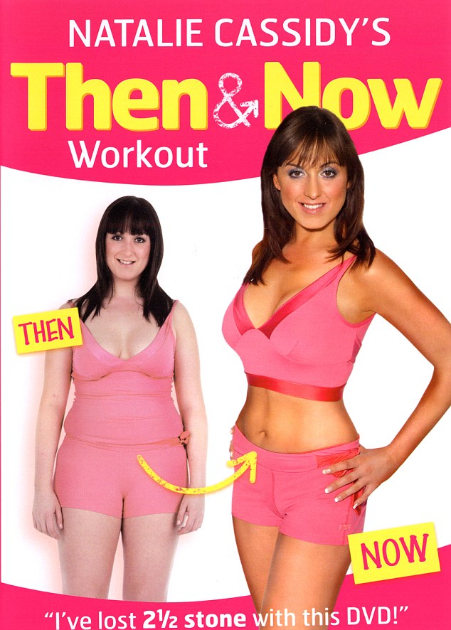 Natalie Cassidy's Then & Now workout DVD cover.
