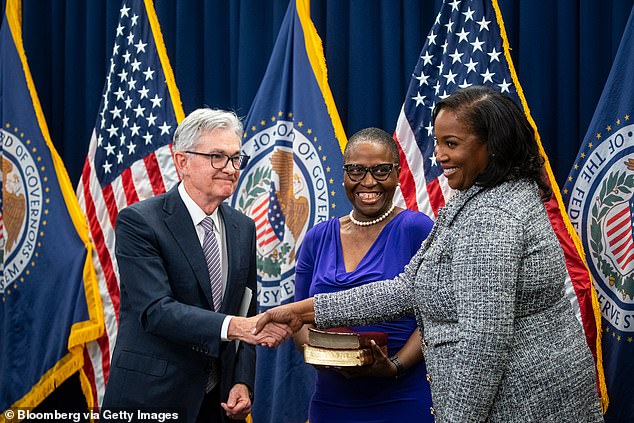 The president has repeatedly attacked the Fed´s chair, Jerome Powell (pictured left), for not cutting its short-term interest rate, giving him the nickname 'Too Late' and even threatened to fire him
