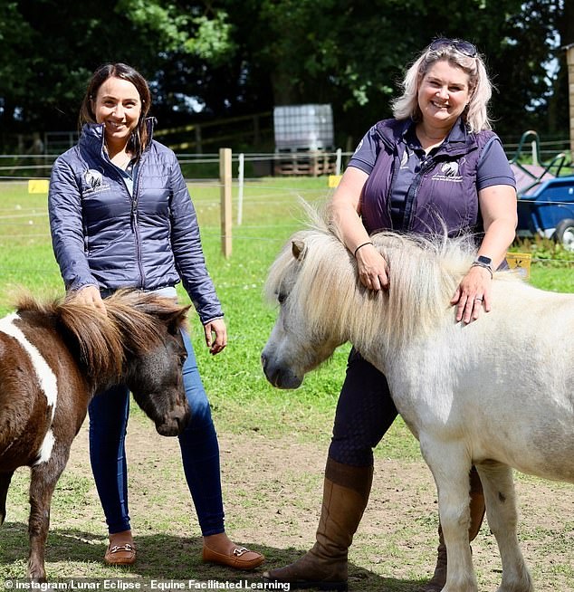 A former NHS medic, she calls her animals her 'staff' and believes they can support anyone in need, from anxious students and children with autism to people facing devastating diagnoses
