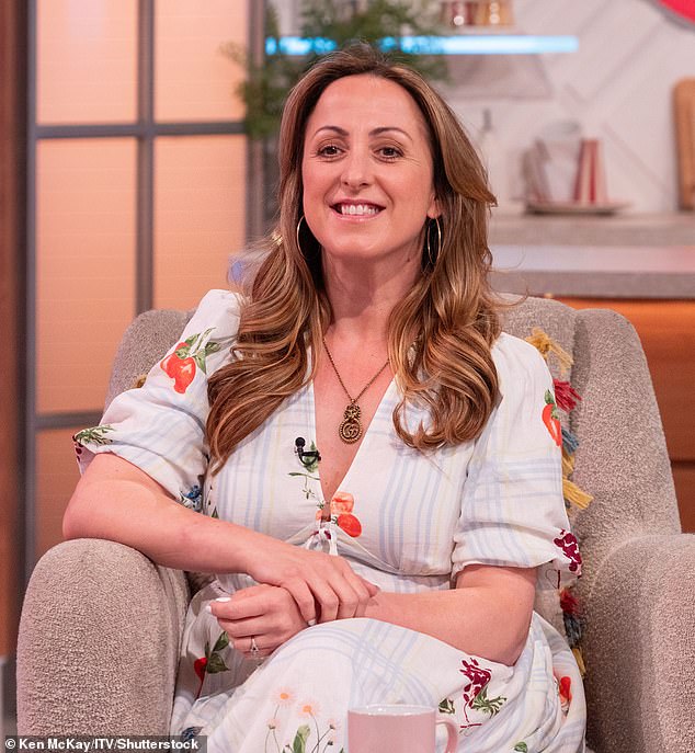 Natalie said: 'The DVD wasn't a good move for me ¿ I did it for the money. I'm now 42, and to be honest, I could be doing a bit more exercise at the moment, but I just can't be bothered' (Seen in July)