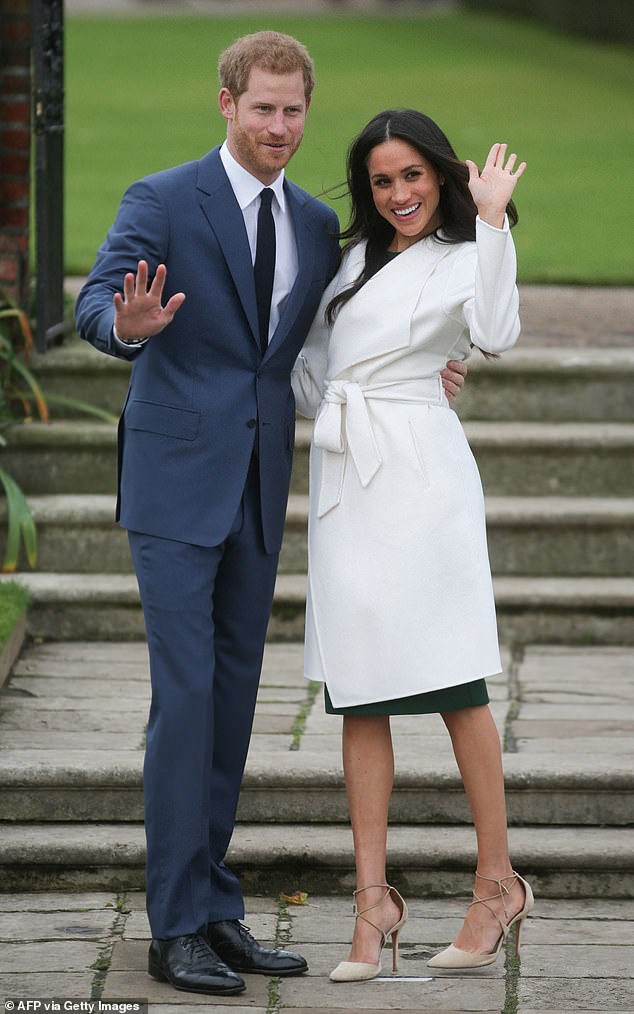 Prince Harry and Meghan announced their engagement in 2017