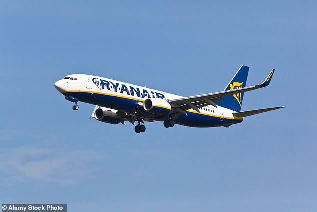 The flight, bound for Agadir, Morocco, took off just after 9am on the morning of August 25, however was forced to divert and land back into Manchester Airport just over an hour later, according to Flight Radar 24 and Flight Aware (file image)