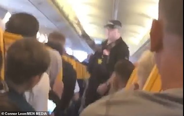 Greater Manchester Police confirmed that they received a report regarding a passenger attempting to 'open the plane's emergency exit'