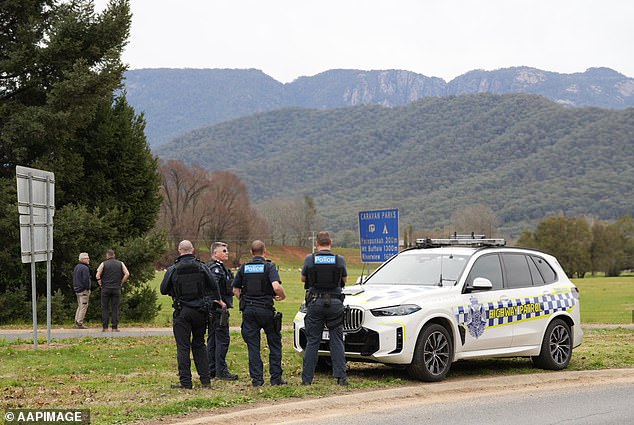 Heavy gunfire prevented local police from entering the property as they waited for Special Operations officers to arrive at the scene