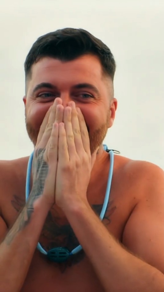 (GRABS TAKEN WITHOUT PERMISSION), Watch the awkward moment MAFS star Luke Worley comes face to face with Dating Naked star who looks just like his TV star ex, https://www.tiktok.com/@dnuk/video/7542190466398178593, Credit: TikTok/@dnuk