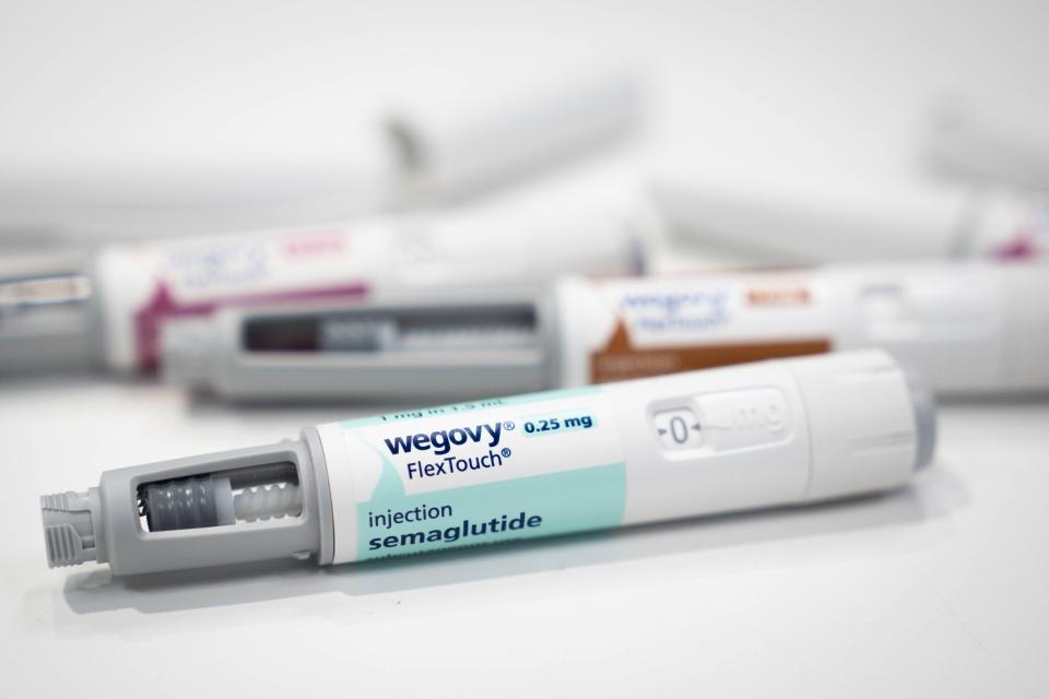 Wegovy semaglutide injection pen.