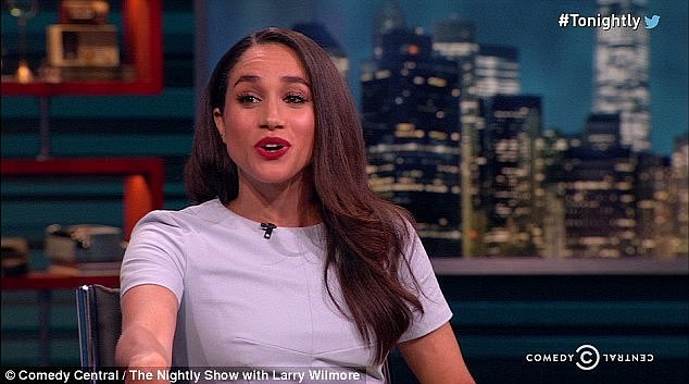 During Meghan's appearance on Larry Wilmore's The Nightly Show in 2016, she branded President Trump 'misogynistic' and 'divisive'