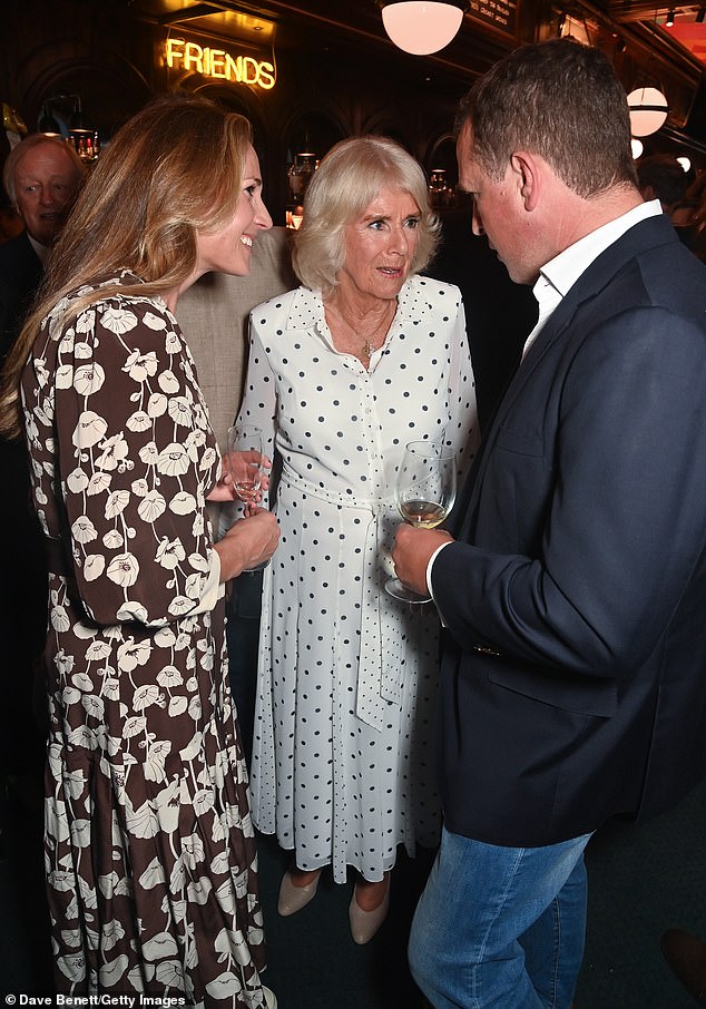 The Queen with Peter and Harriet in September 2024. Harriet's trip to Balmoral is not her first meeting with the royals