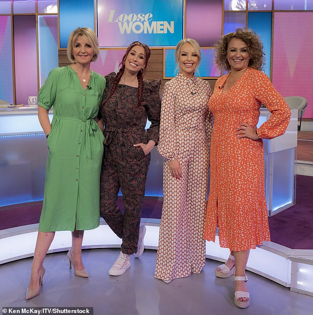 The presenter last appeared on the ITV series in December 2024 for the show's 25-hour Talkathon and her last panelist slot was on June 3, 2024 (pictured May 2022)