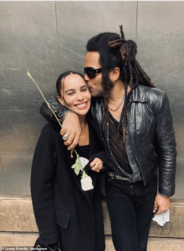 Aside from Harry's famous flings, the other key mutual relationship between the two is Lenny Kravitz. Harry struck up a friendship with Zoe's musician dad years ago