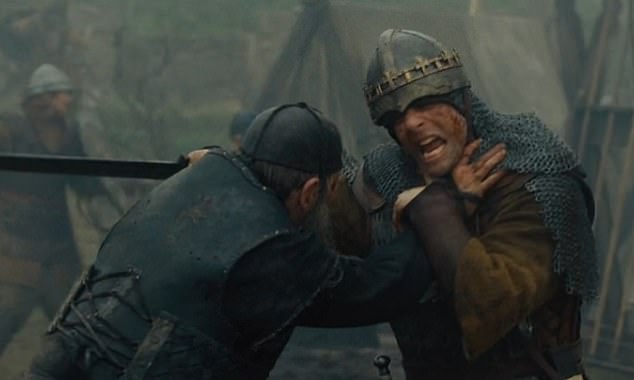 In the show, Tostig - having blamed Harold for the death of his wife and child - had allied with would-be invader Harald Hardrada of Norway