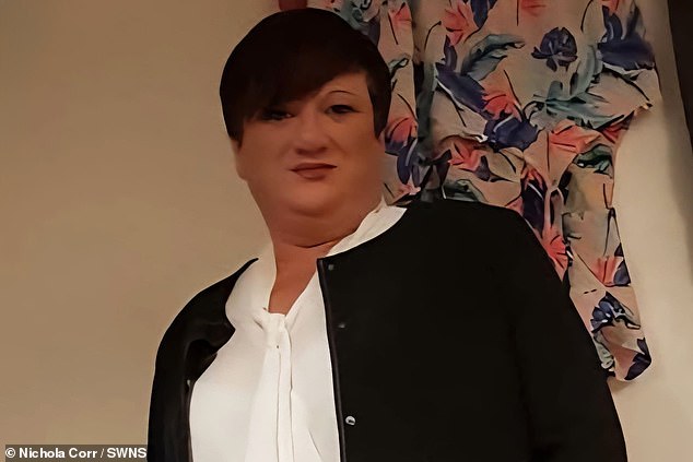 Ms Corr (pictured) was not arrested and the police investigation led to no charges or prosecutions